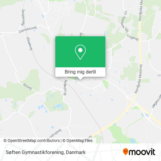 Søften Gymnastikforening kort