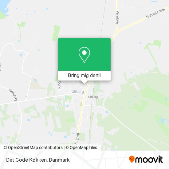 Det Gode Køkken kort