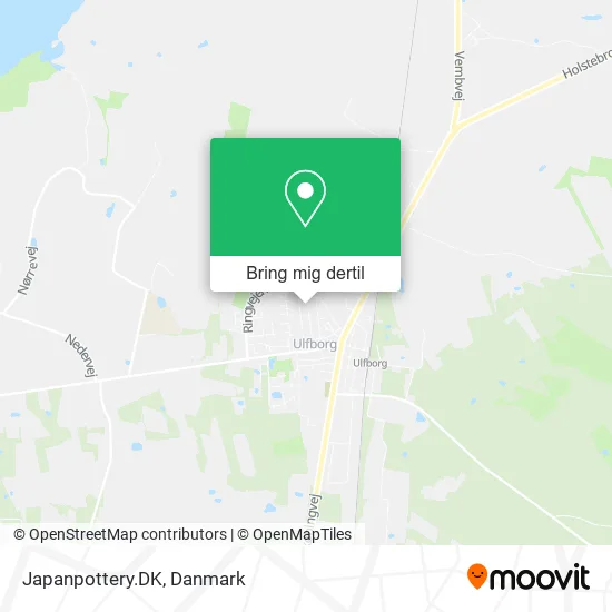 Japanpottery.DK kort