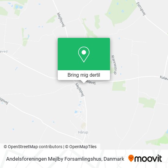Andelsforeningen Mejlby Forsamlingshus kort