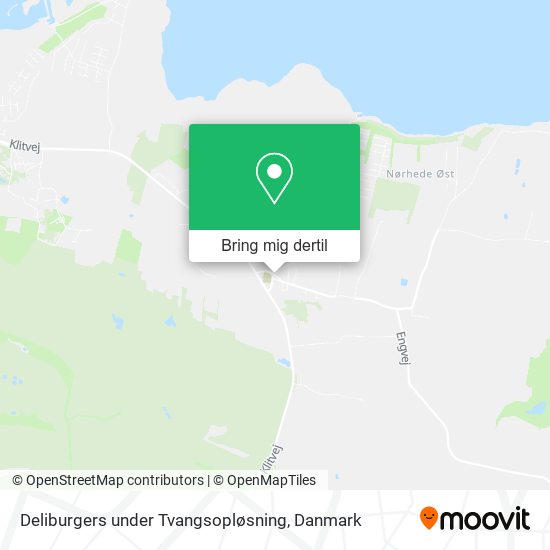 Deliburgers under Tvangsopløsning kort