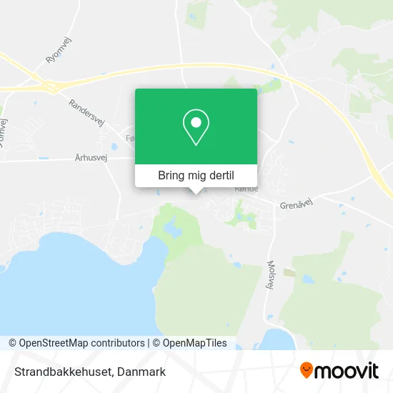 Strandbakkehuset kort