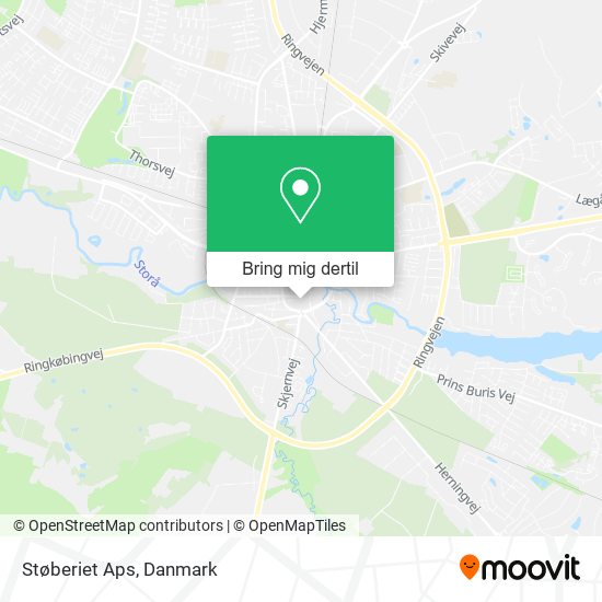 Støberiet Aps kort