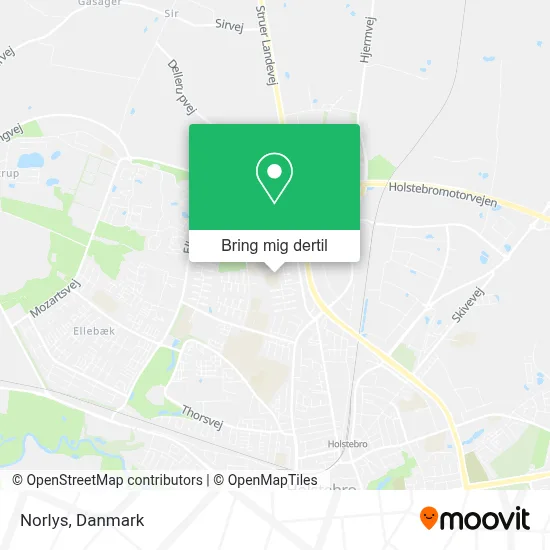 Norlys kort
