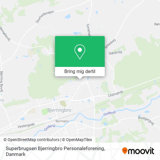Superbrugsen Bjerringbro Personaleforening kort