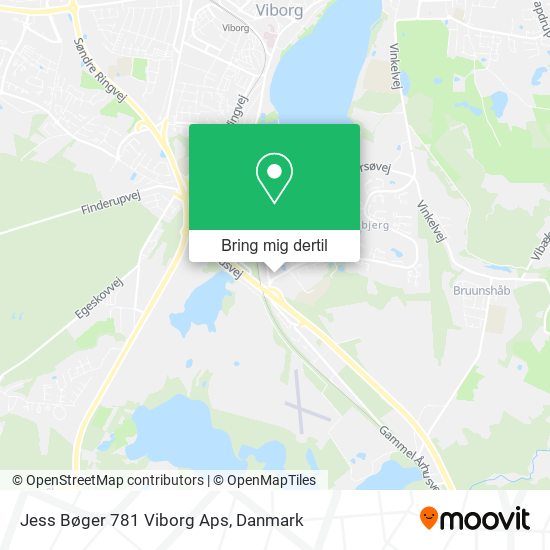 Jess Bøger 781 Viborg Aps kort