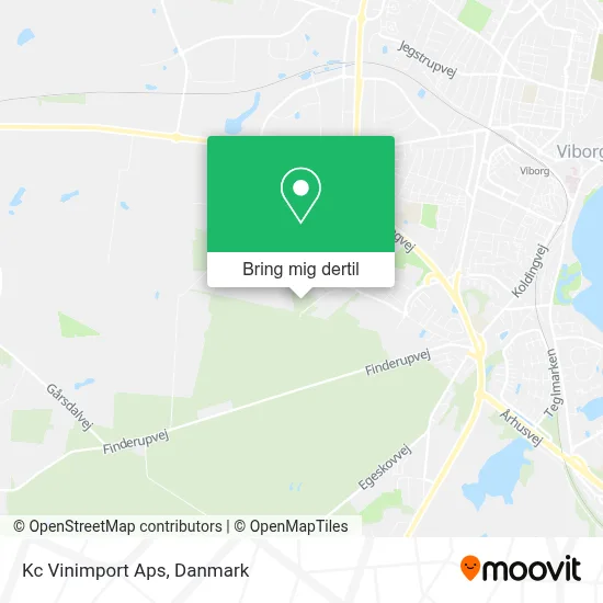 Kc Vinimport Aps kort