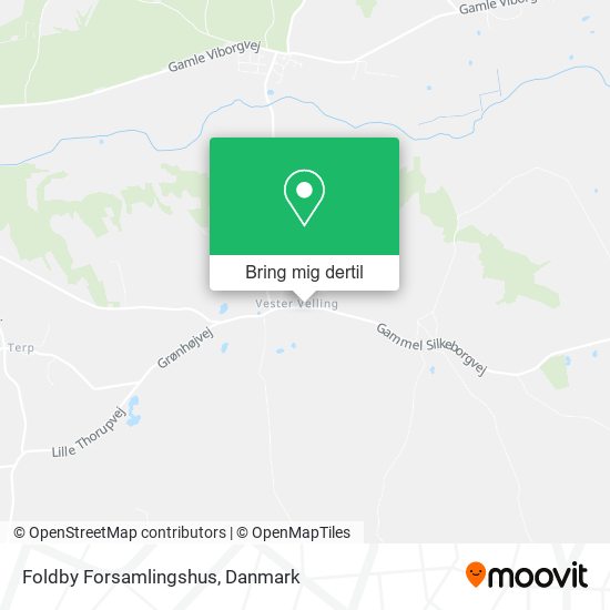 Foldby Forsamlingshus kort