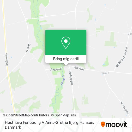 Hesthave Feriebolig V Anna-Grethe Bjerg Hansen kort
