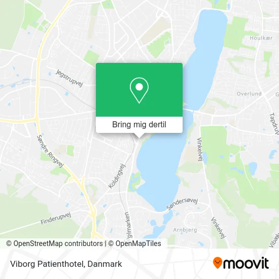 Viborg Patienthotel kort