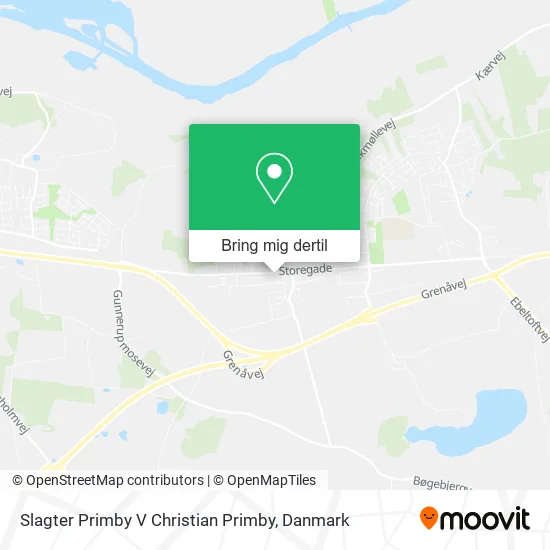 Slagter Primby V Christian Primby kort