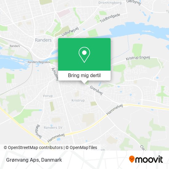 Grønvang Aps kort