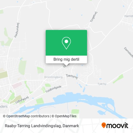 Raaby-Tørring Landvindingslag kort