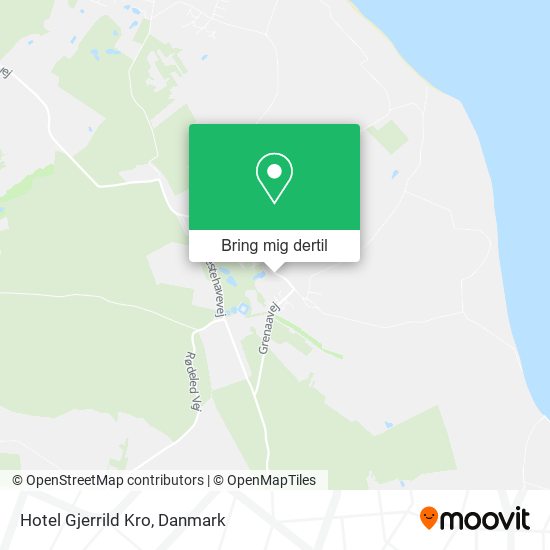 Hotel Gjerrild Kro kort