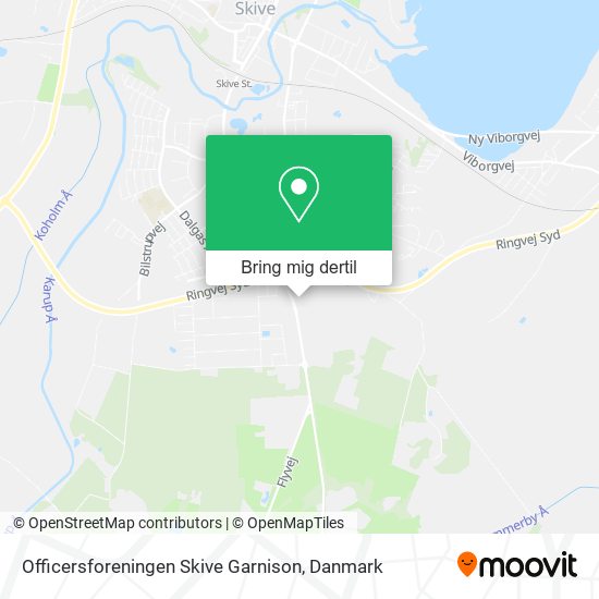 Officersforeningen Skive Garnison kort