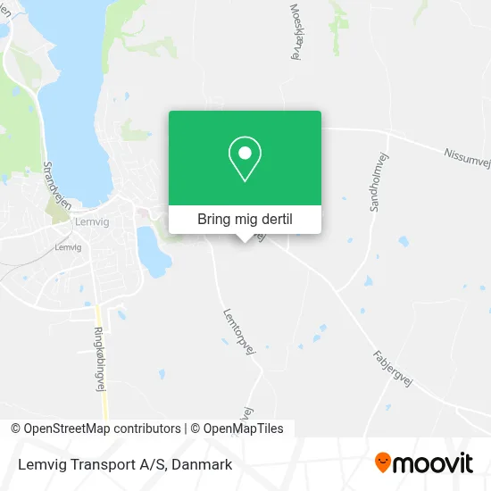 Lemvig Transport A/S kort