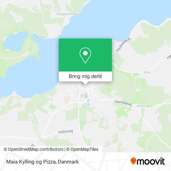 Maia Kylling og Pizza kort