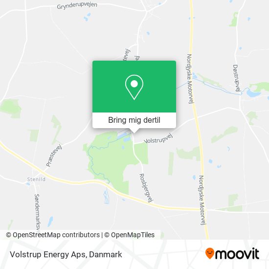Volstrup Energy Aps kort