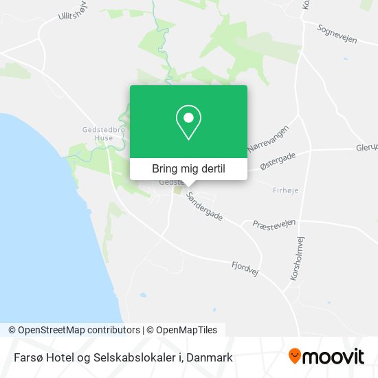 Farsø Hotel og Selskabslokaler i kort