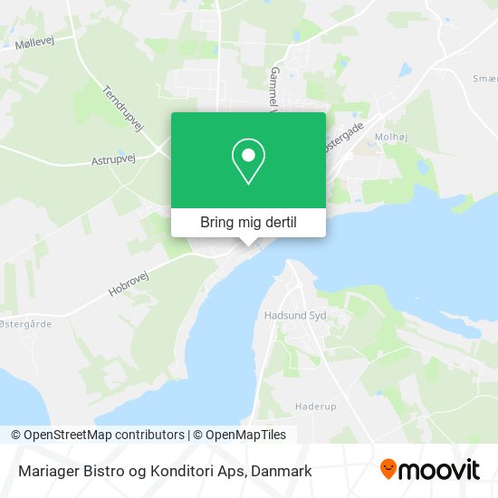 Mariager Bistro og Konditori Aps kort