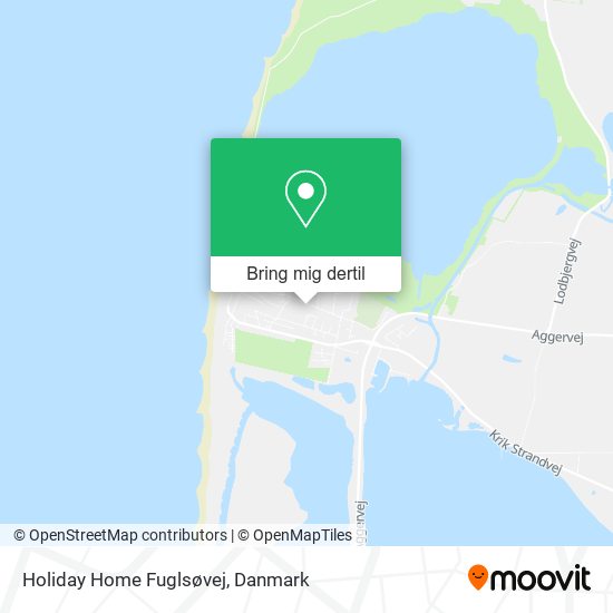 Holiday Home Fuglsøvej kort