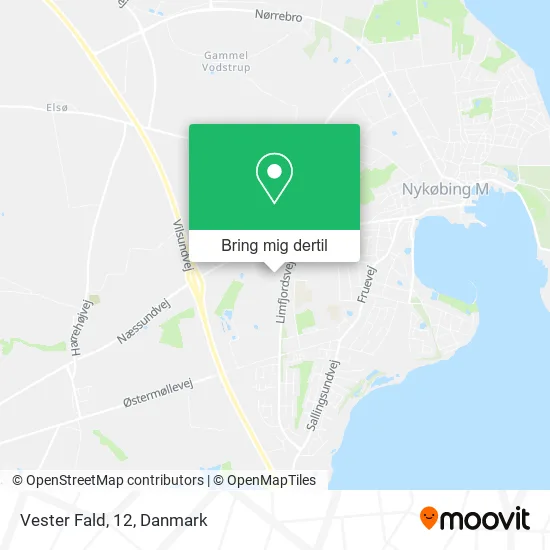 Vester Fald, 12 kort