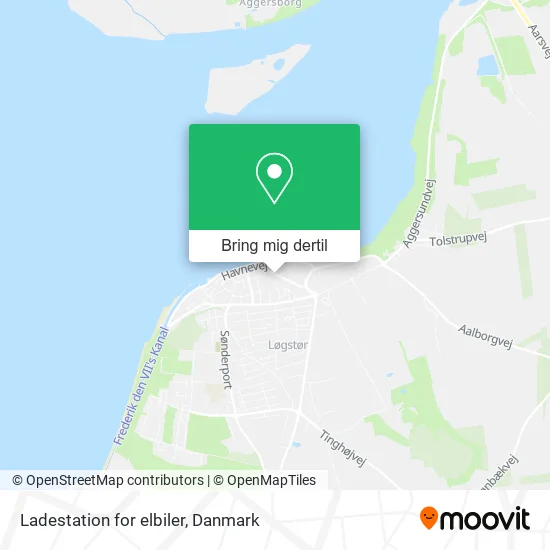 Ladestation for elbiler kort