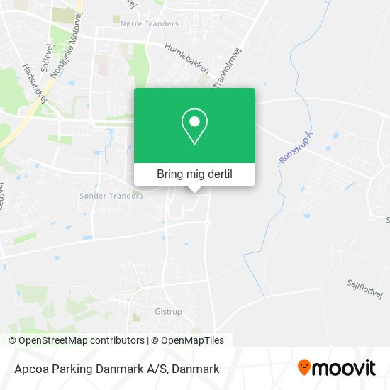 Apcoa Parking Danmark A/S kort