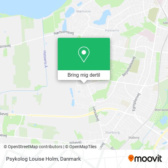 Psykolog Louise Holm kort