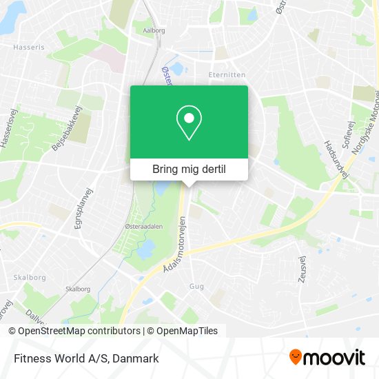Fitness World A/S kort