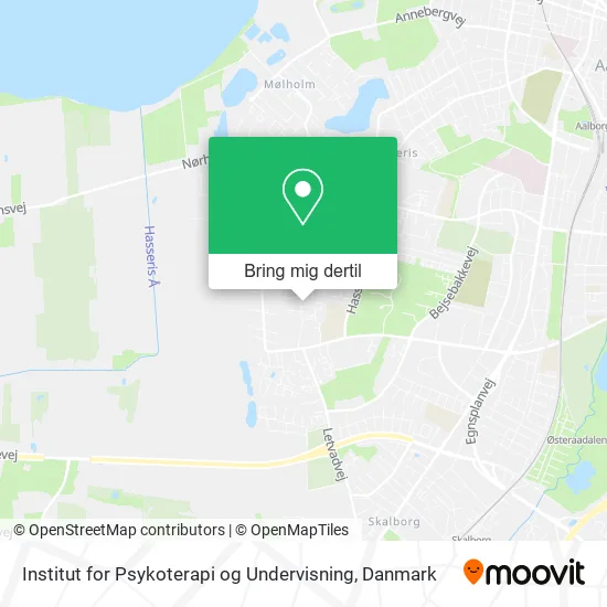 Institut for Psykoterapi og Undervisning kort