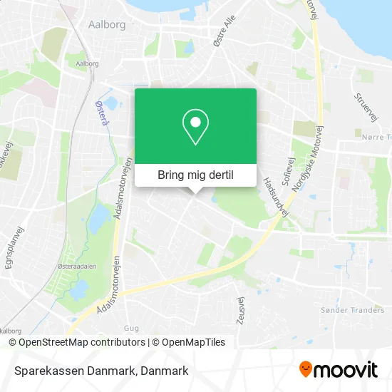 Sparekassen Danmark kort