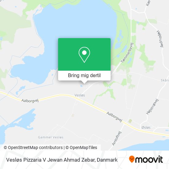 Vesløs Pizzaria V Jewan Ahmad Zebar kort