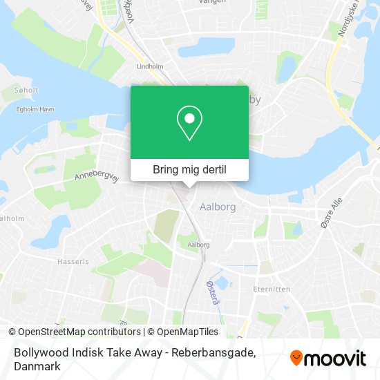 Bollywood Indisk Take Away - Reberbansgade kort
