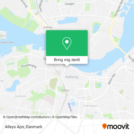Alleys Aps kort