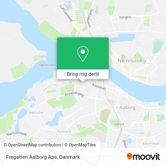 Fregatten Aalborg Aps kort