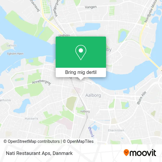 Nati Restaurant Aps kort