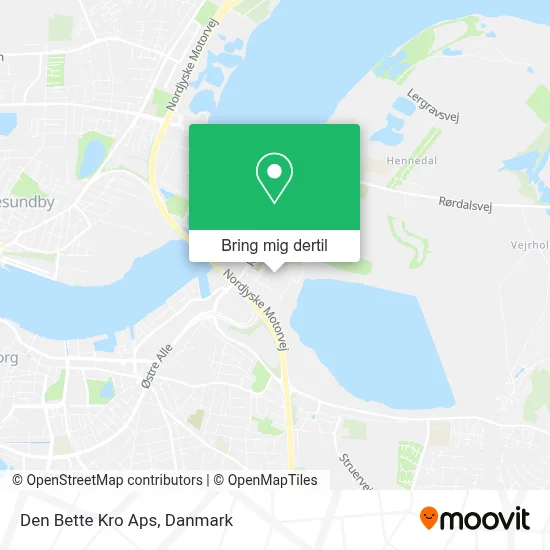 Den Bette Kro Aps kort