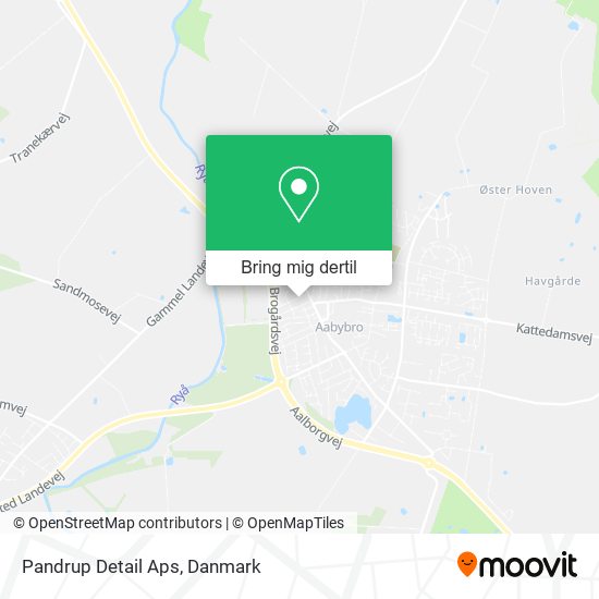 Pandrup Detail Aps kort