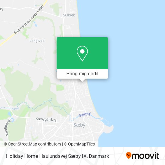 Holiday Home Haulundsvej Sæby IX kort