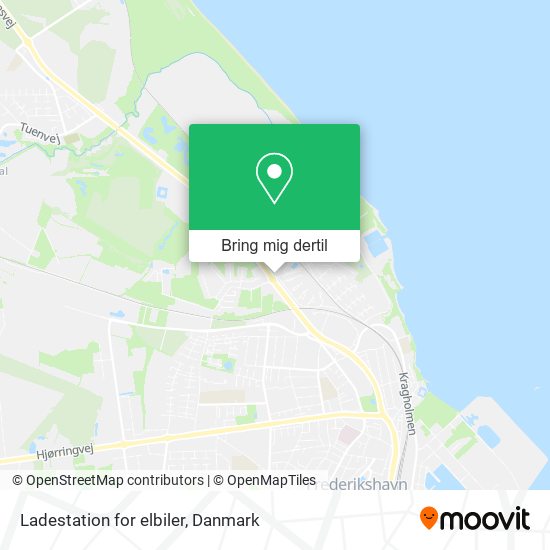 Ladestation for elbiler kort