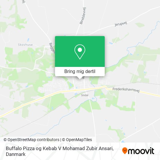 Buffalo Pizza og Kebab V Mohamad Zubir Ansari kort
