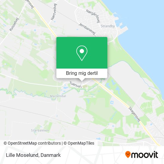 Lille Moselund kort