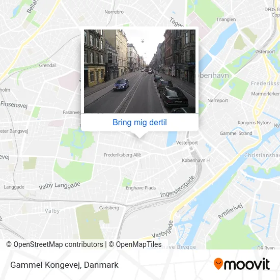 Gammel Kongevej kort