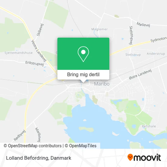 Lolland Befordring kort