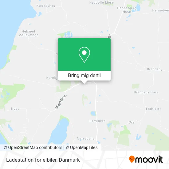 Ladestation for elbiler kort