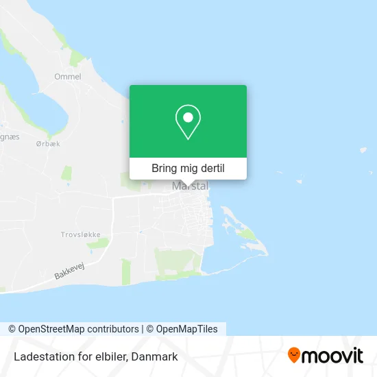 Ladestation for elbiler kort