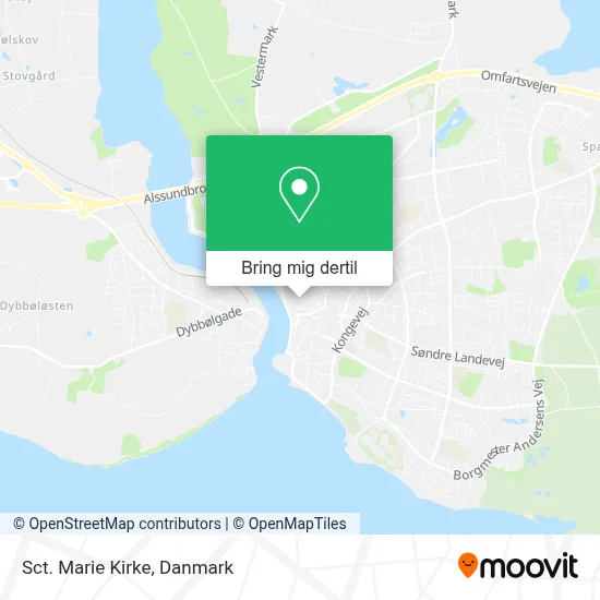 Sct. Marie Kirke kort