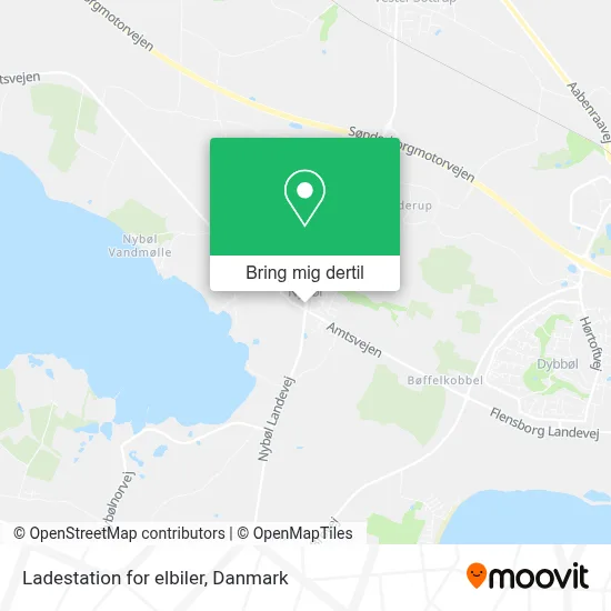 Ladestation for elbiler kort