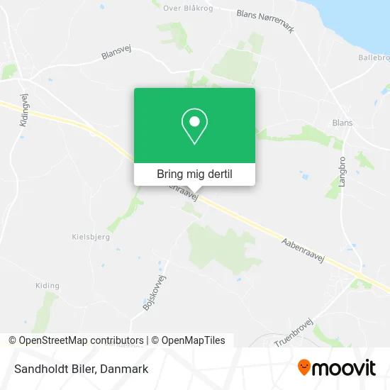 Sandholdt Biler kort